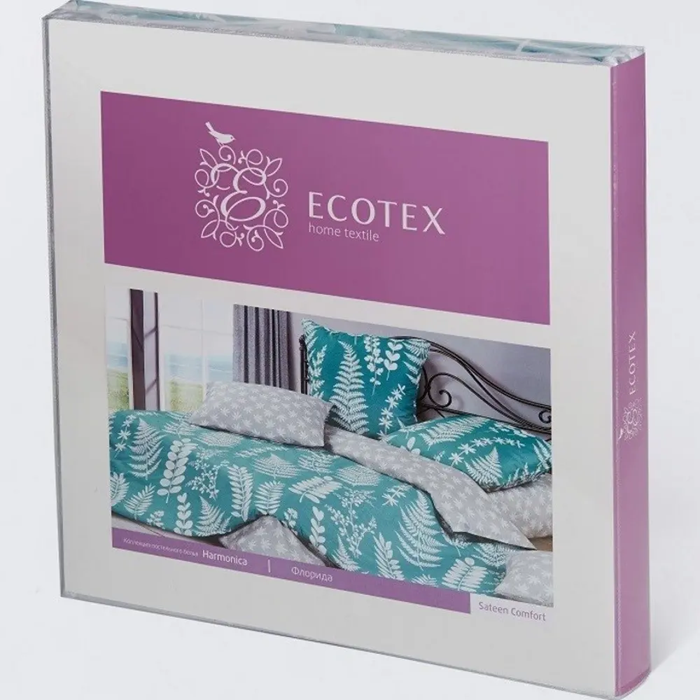 Фото 3 Комплект постельного белья Ecotex Гармоника 2 сп с резинкой Вениз Фото 3 Комплект постельного белья Ecotex Гармоника 2 сп с резинкой Вениз