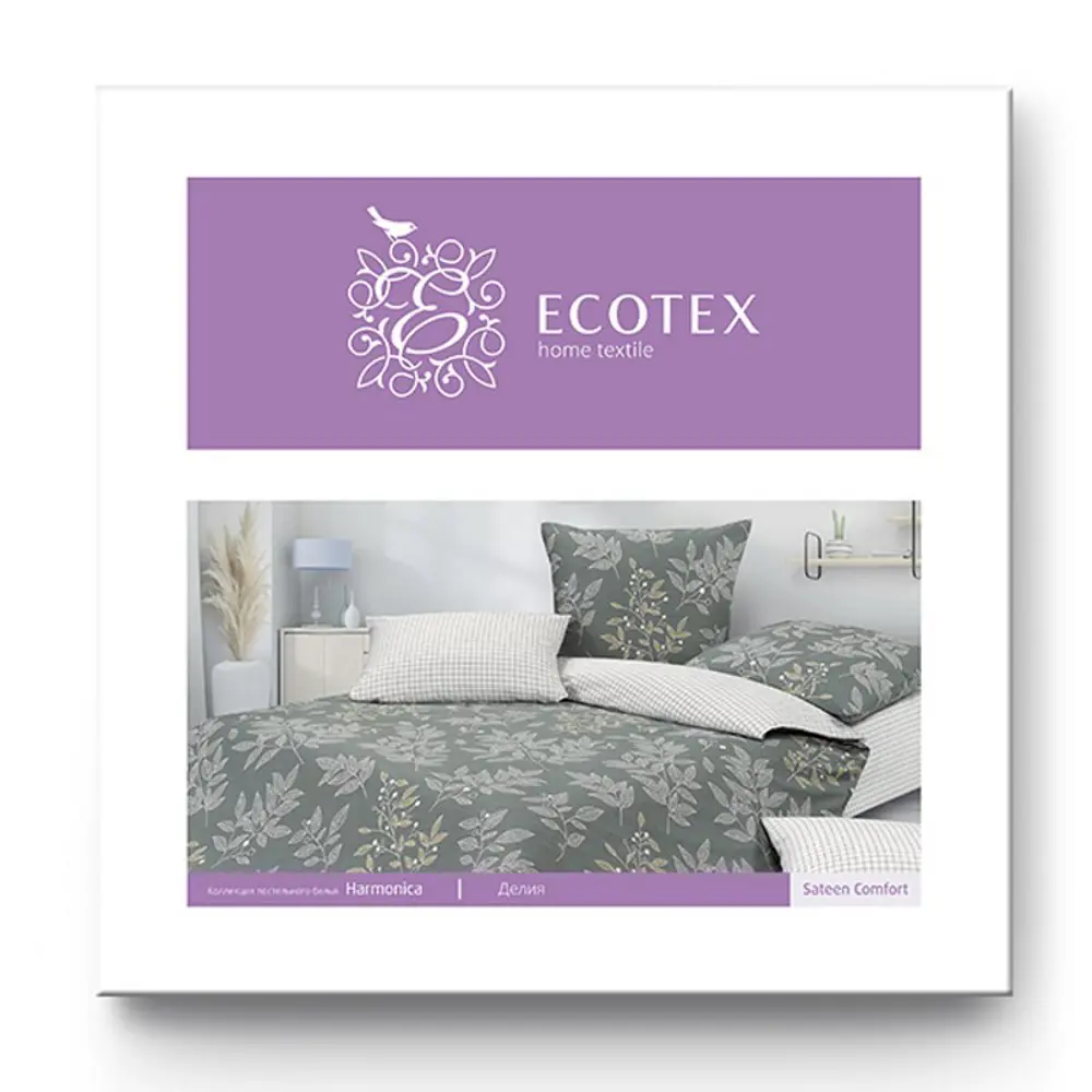Фото 3 Комплект постельного белья Ecotex Гармоника Дуэт Делия Фото 3 Комплект постельного белья Ecotex Гармоника Дуэт Делия