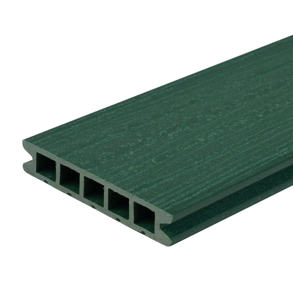 Фото Террасная доска ДПК MultiDeck цвет изумруд 3000х150х27 мм 0.45 м²