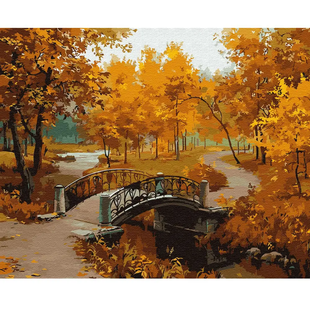 Фото Картина по номерам Molly 40x50 см Очарование осени (24 цвета) Фото Картина по номерам Molly 40x50 см Очарование осени (24 цвета)