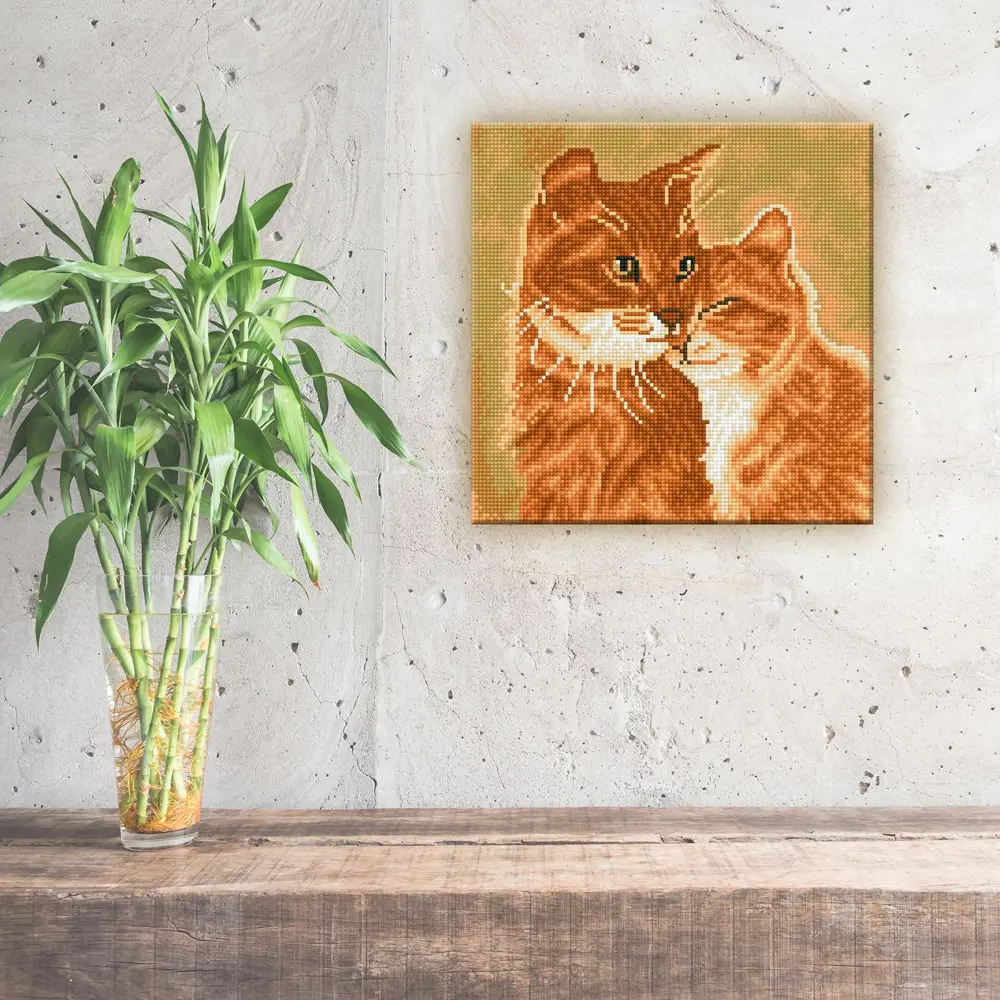 Фото 4 Алмазная мозаика Molly 30x30 см Секрет счастья (12 цветов) Фото 4 Алмазная мозаика Molly 30x30 см Секрет счастья (12 цветов)