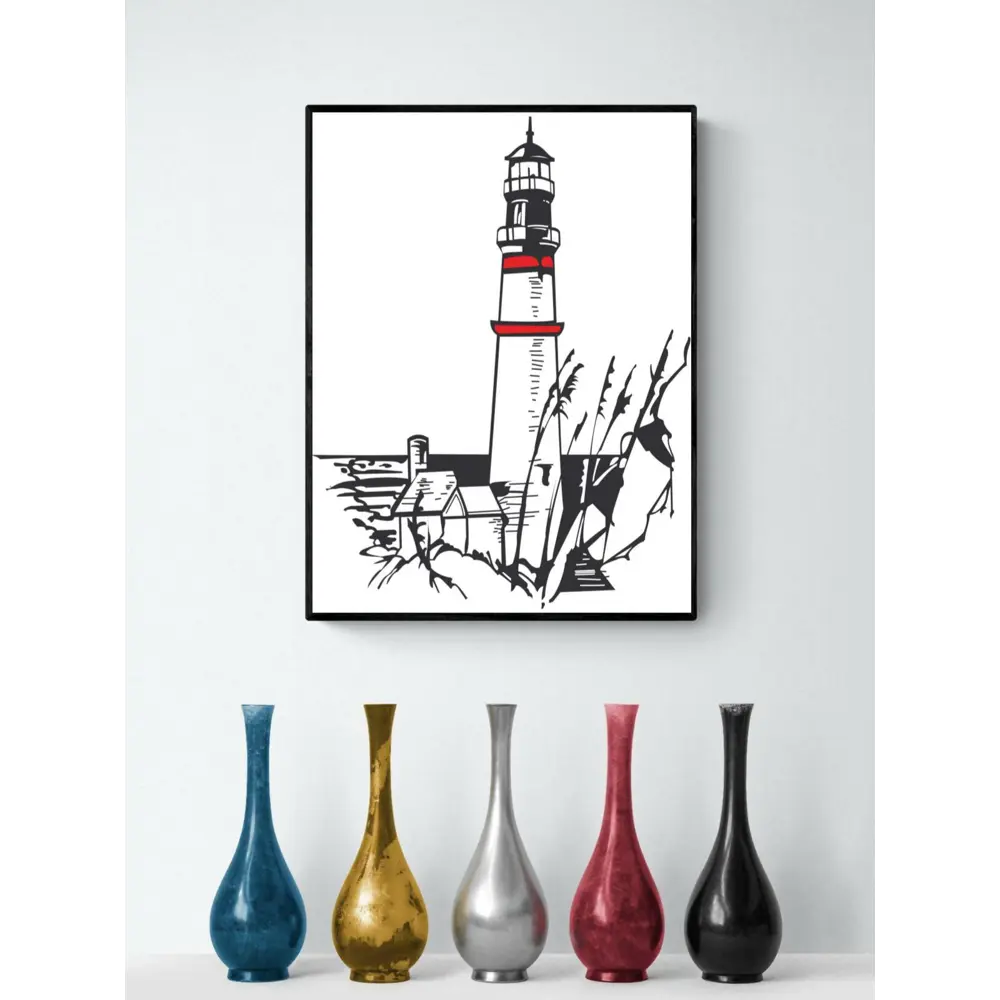 Фото Постер ПростоПостер Маяк Амрум 60x90 см в подарочном тубусе без рамы Фото Постер ПростоПостер Маяк Амрум 60x90 см в подарочном тубусе без рамы