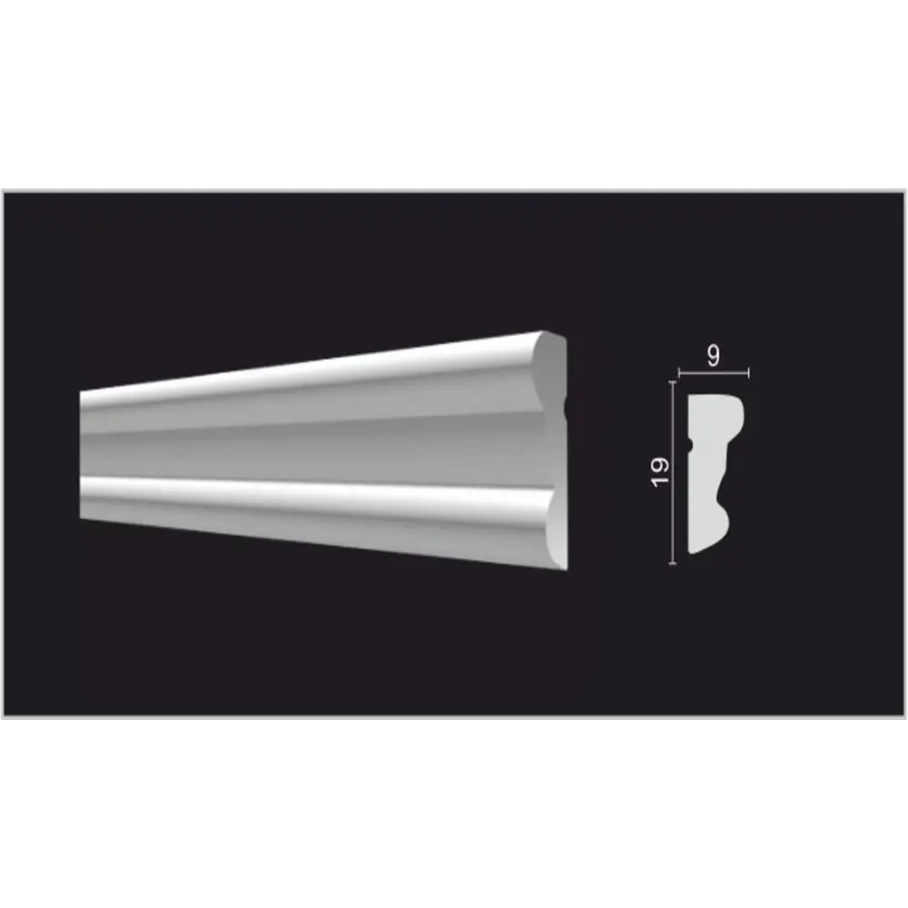 Фото Молдинг стеновой Decor-Dizayn DD25 9x2000 мм дюропласт, ударопрочный Фото Молдинг стеновой Decor-Dizayn DD25 9x2000 мм дюропласт, ударопрочный