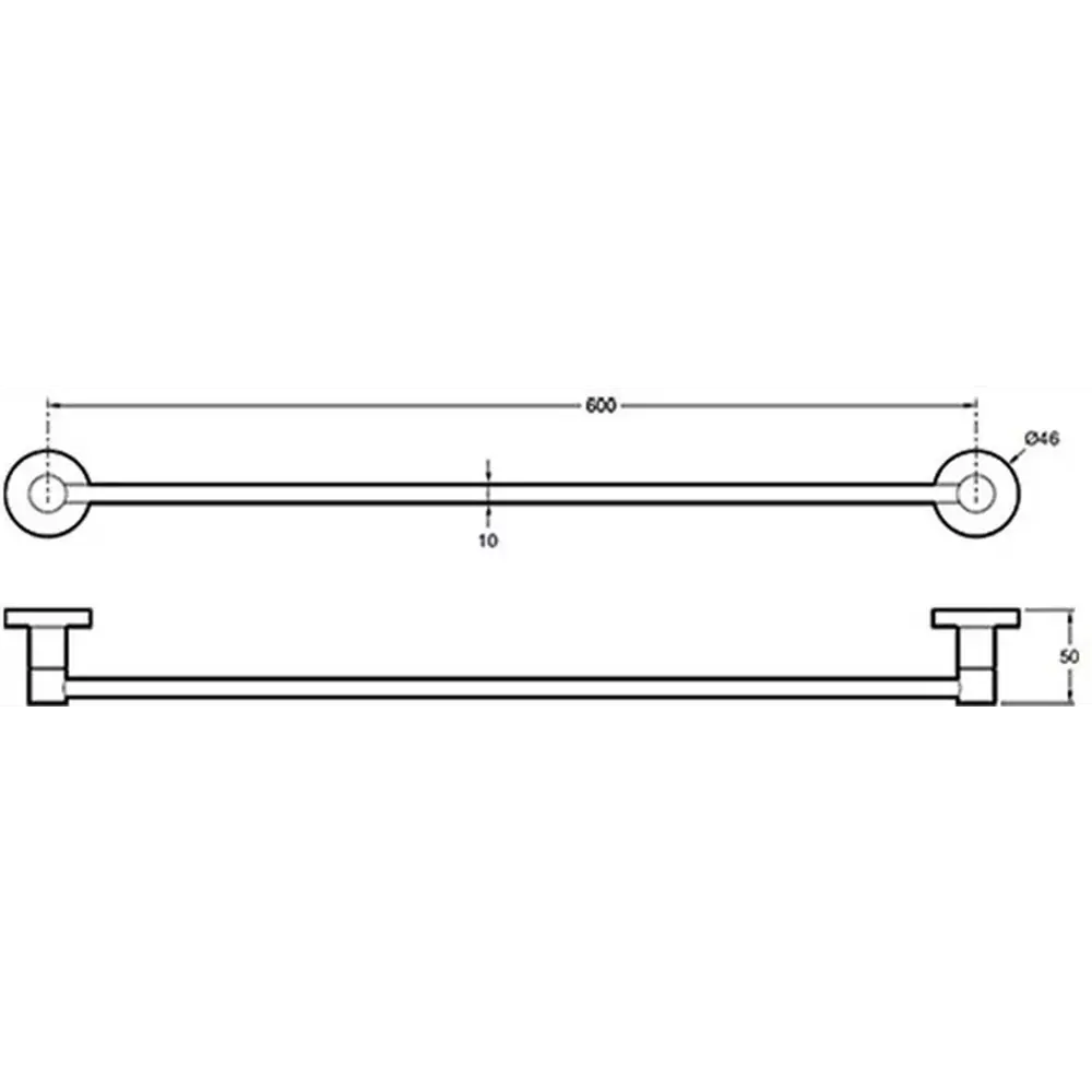 Фото 2 Полотенцедержатель Jacob Delafon Classique 60см E77828-CP 60см Фото 2 Полотенцедержатель Jacob Delafon Classique 60см E77828-CP 60см