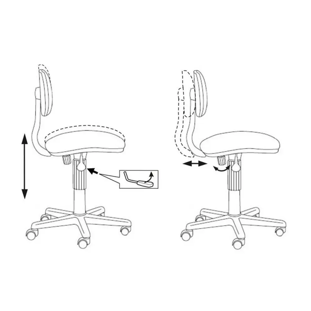 Фото 5 Кресло Бюрократ ЛДСП цвет бежевый 19430a424 Фото 5 Кресло Бюрократ ЛДСП цвет бежевый 19430a424