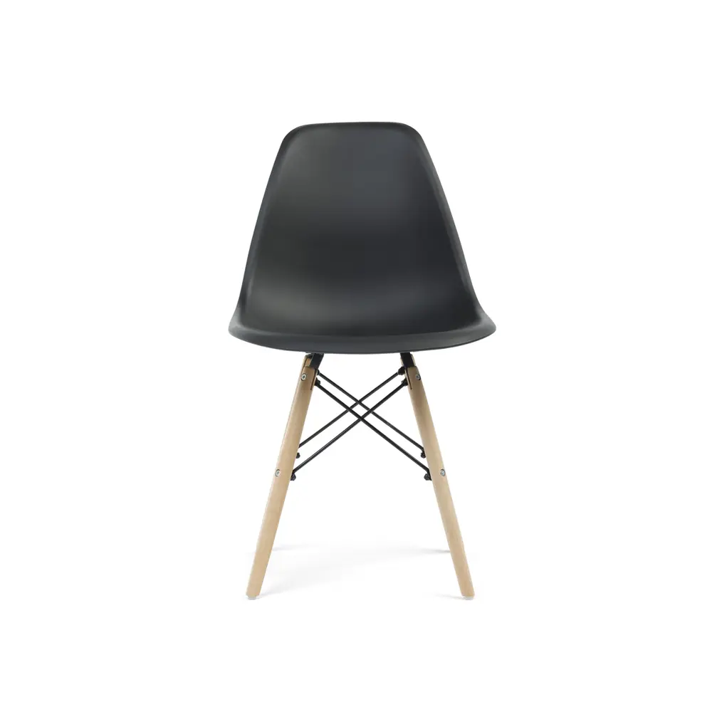 Фото 2 Комплект кухонных стульев 2 шт Экспресс Офис 45x81x54 см пластик цвет черный Фото 2 Комплект кухонных стульев 2 шт Экспресс Офис 45x81x54 см пластик цвет черный