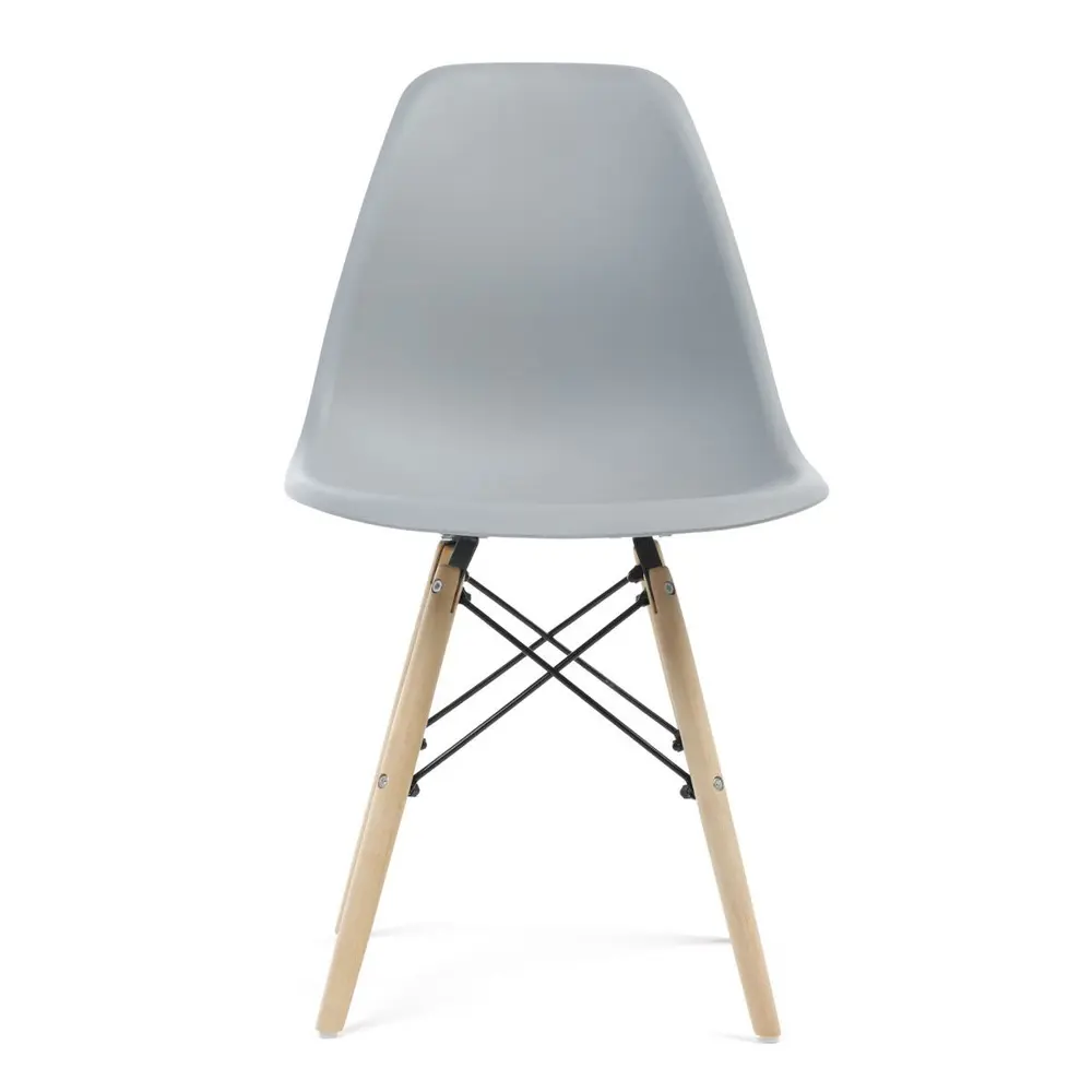 Фото 3 Комплект кухонных стульев 2 шт Экспресс Офис 45x81x54 см пластик цвет светло-серый Фото 3 Комплект кухонных стульев 2 шт Экспресс Офис 45x81x54 см пластик цвет светло-серый