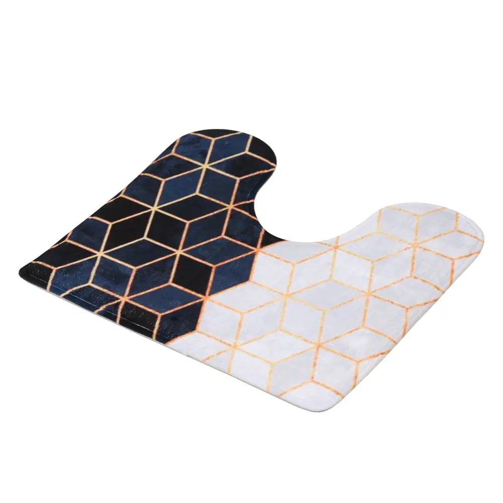 Фото 4 Набор ковриков для ванной комнаты Доляна 3904522 73.5х45.5 цвет бежевый Фото 4 Набор ковриков для ванной комнаты Доляна 3904522 73.5х45.5 цвет бежевый