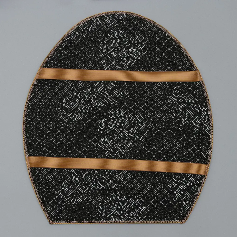 Фото 5 Набор ковриков для ванной комнаты Доляна 6850661 50х80 цвет серый серебристый