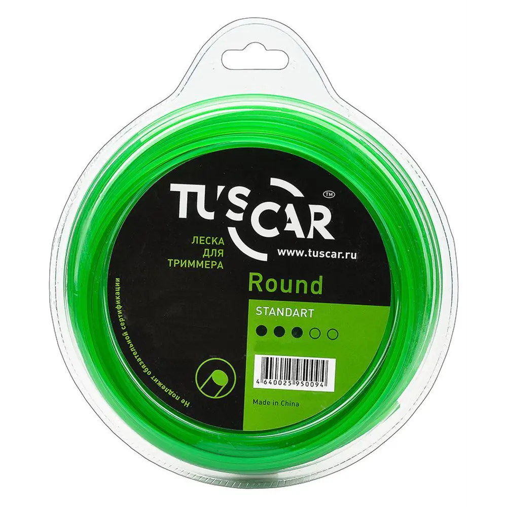 Фото Леска для триммера Tuscar Round Standart 3.0мм 28м 10111330-28-1 Фото Леска для триммера Tuscar Round Standart 3.0мм 28м 10111330-28-1