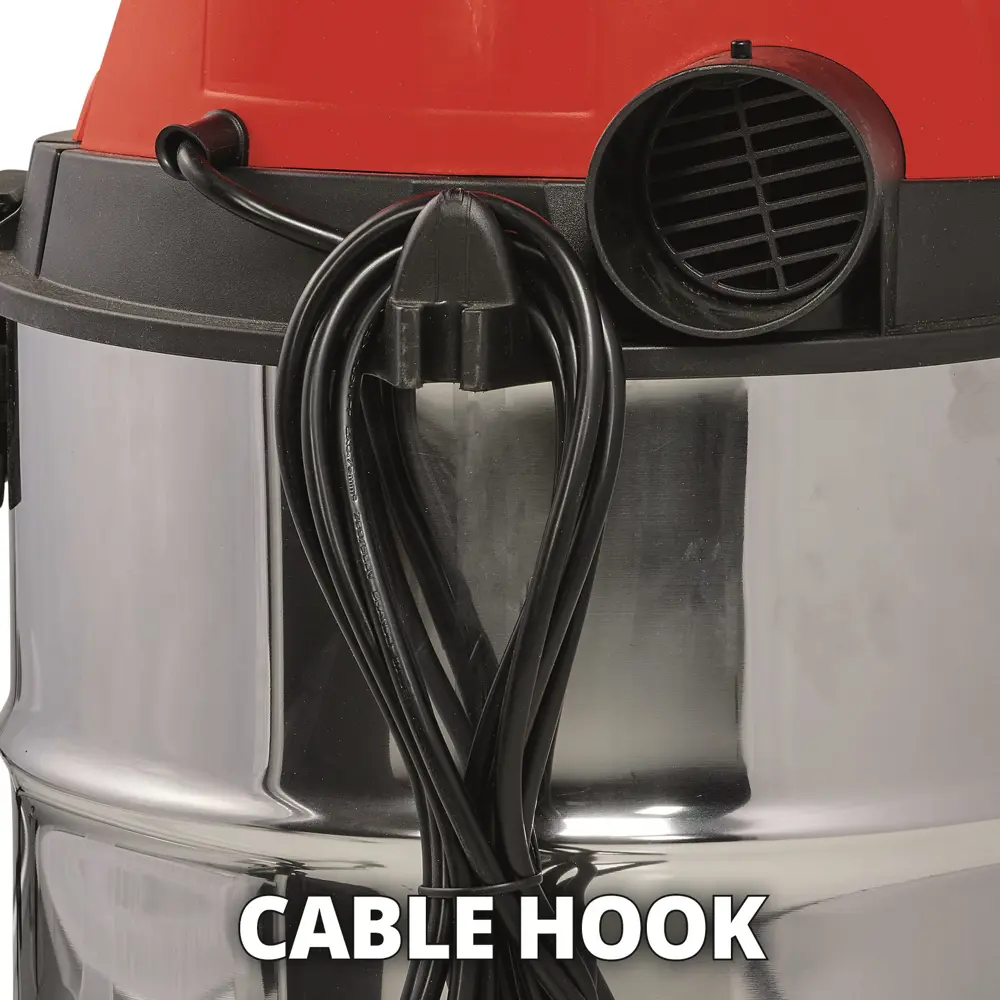 Фото 5 Пылесос строительный Einhell TC-VC 1930 SA Kit 2342230, 1500 Вт, 30 л Фото 5 Пылесос строительный Einhell TC-VC 1930 SA Kit 2342230, 1500 Вт, 30 л