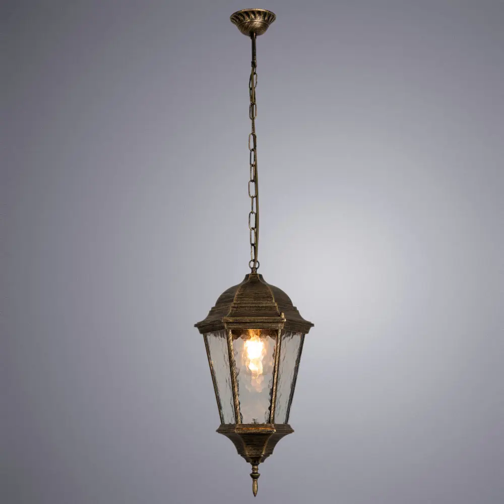 Фото 2 Светильник подвесной уличный ARTE LAMP GENOVA A1204SO-1BN 75 Вт IP44 цвет черный Фото 2 Светильник подвесной уличный ARTE LAMP GENOVA A1204SO-1BN 75 Вт IP44 цвет черный