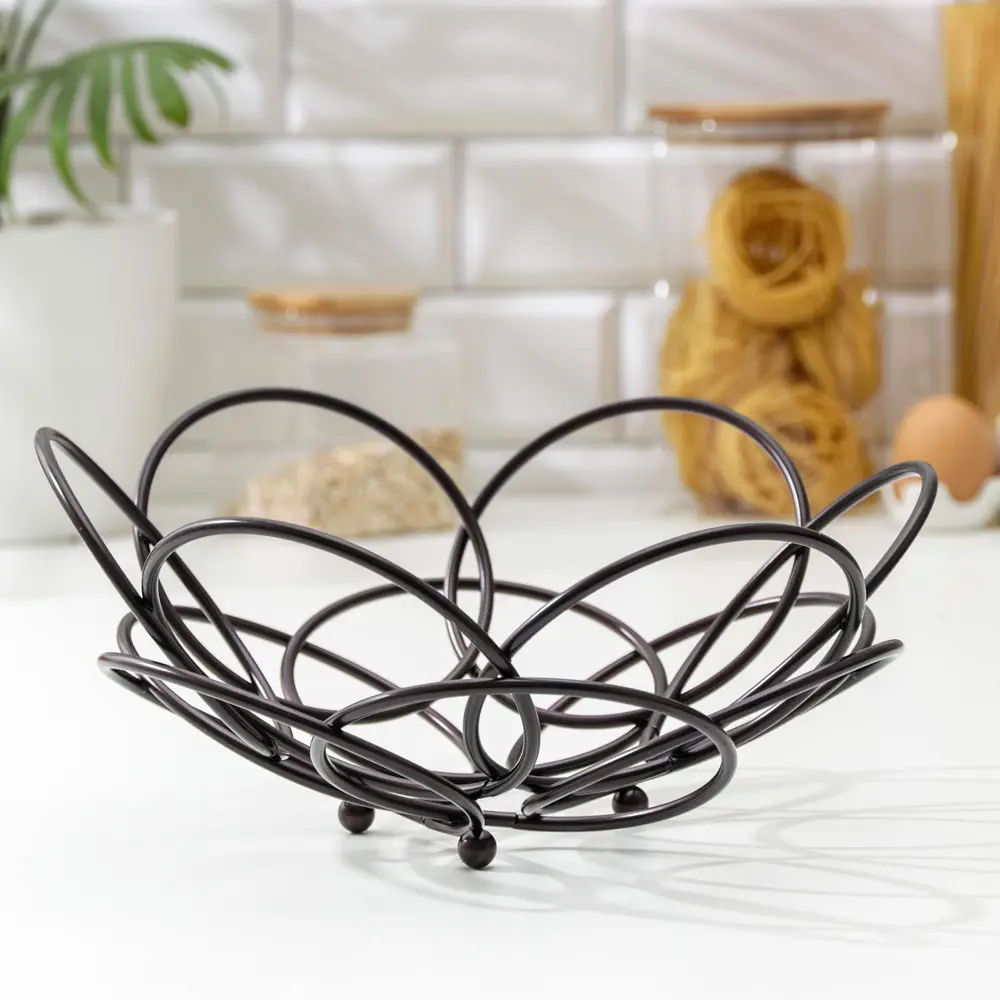 Фото 2 Ваза Доляна металл 6912545 цвет коричневый Фото 2 Ваза Доляна металл 6912545 цвет коричневый