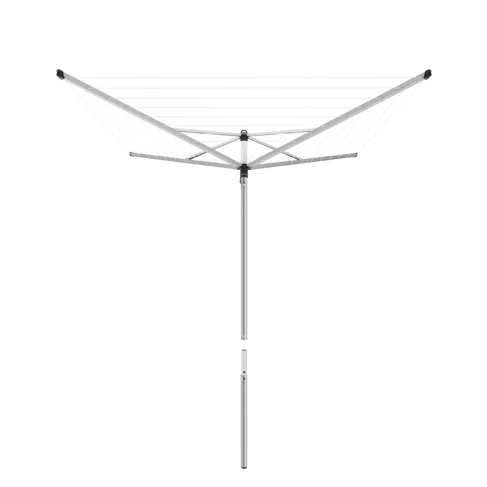 Фото 2 Сушилка для белья Brabantia "Topspinner Split Pole" уличная серый металлик 40м 146909 Фото 2 Сушилка для белья Brabantia "Topspinner Split Pole" уличная серый металлик 40м 146909
