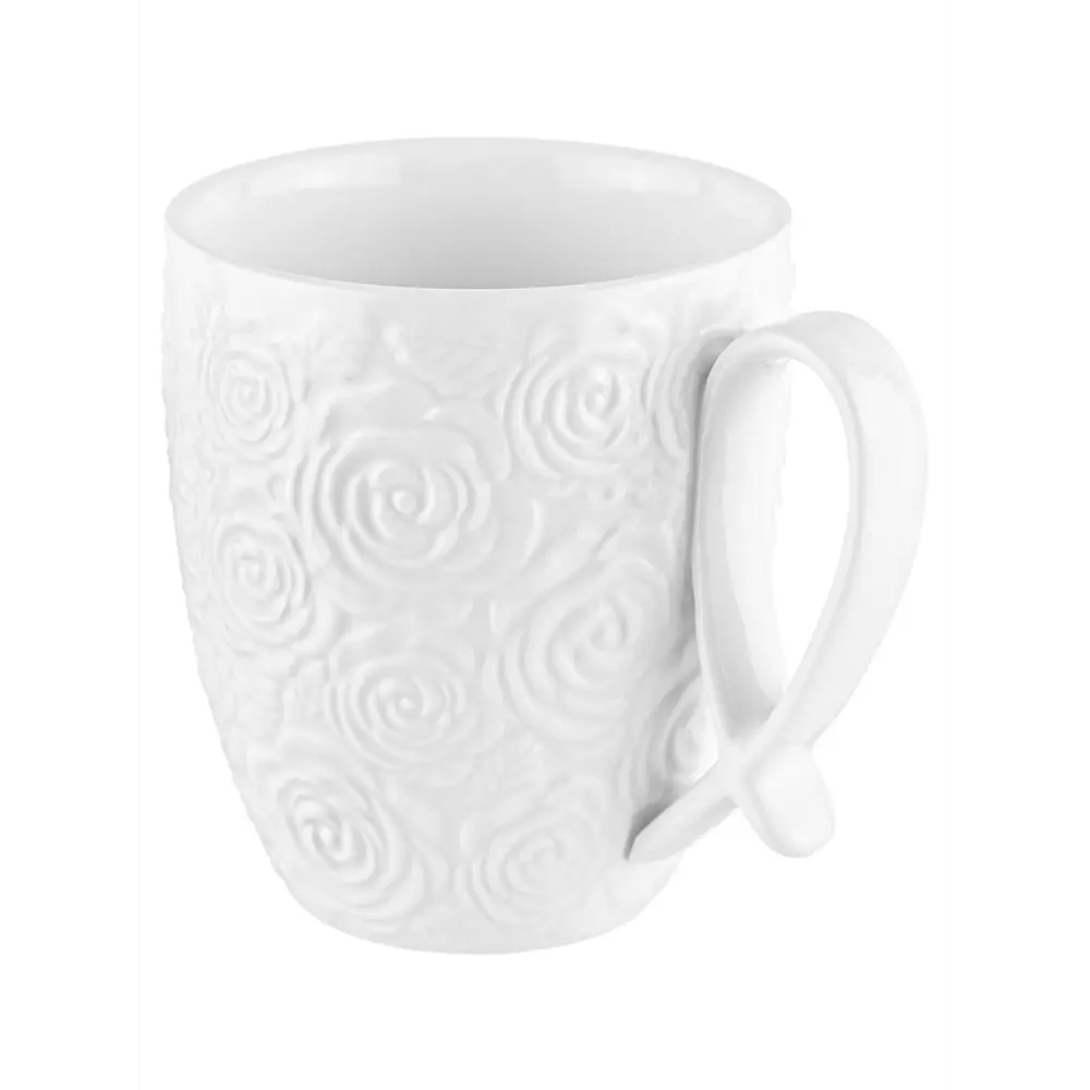 Фото 5 Кружка 300 мл Elan gallery фарфор цвет белый 540333