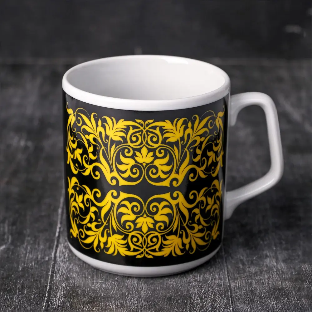 Фото 3 Кружка 350 мл Дорого внимание керамика цвет разноцветный 5450197