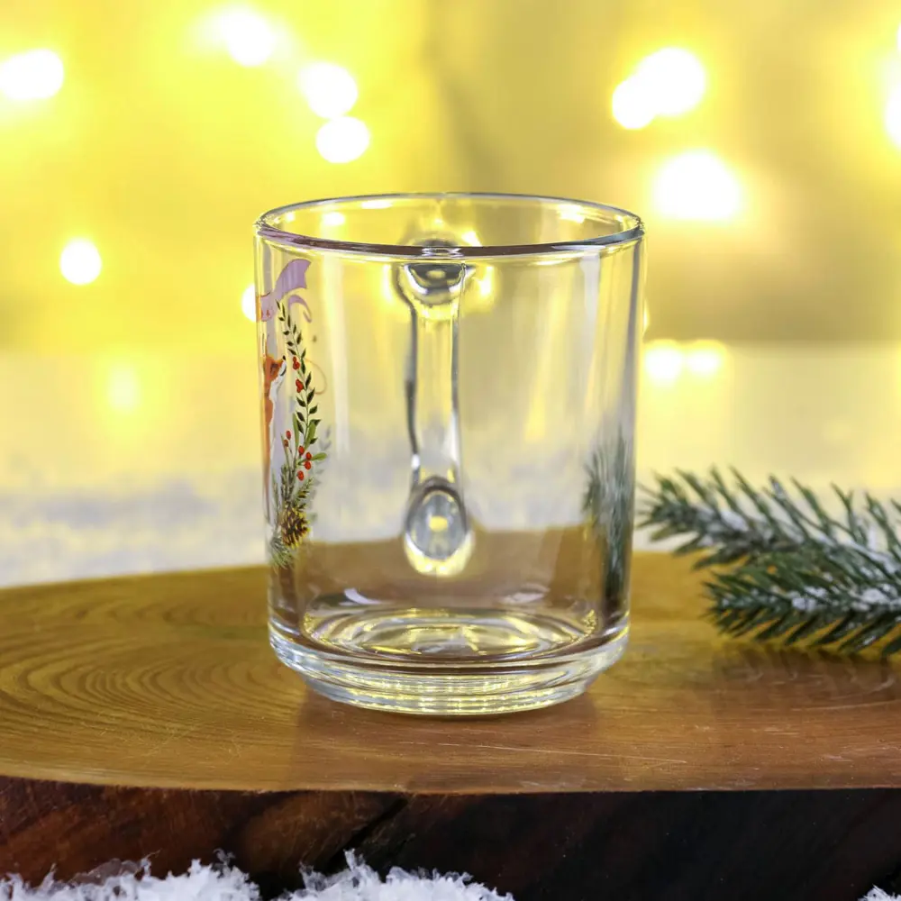 Фото 2 Кружка 200 мл Simaland стекло цвет разноцветный 7378690