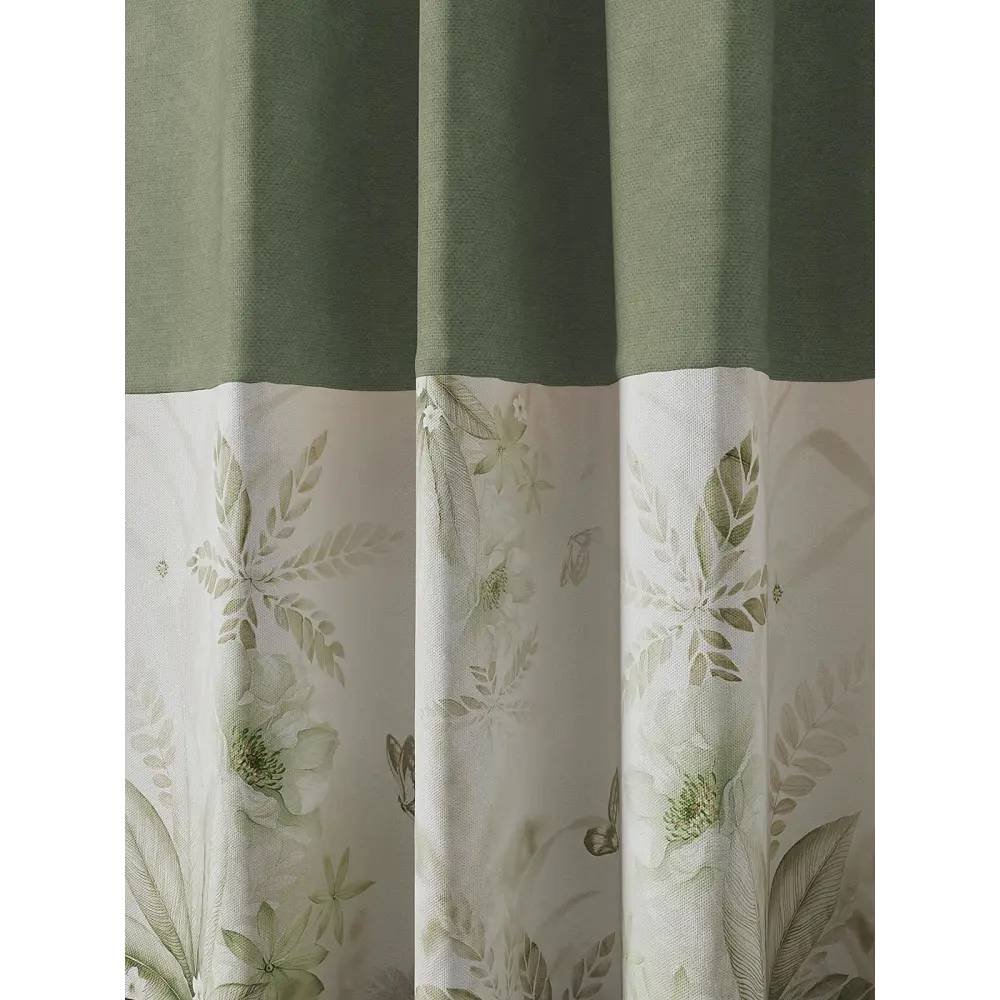 Фото 3 Штора Helga TD-540115 на шторной ленте 250x150 см, цвет белый