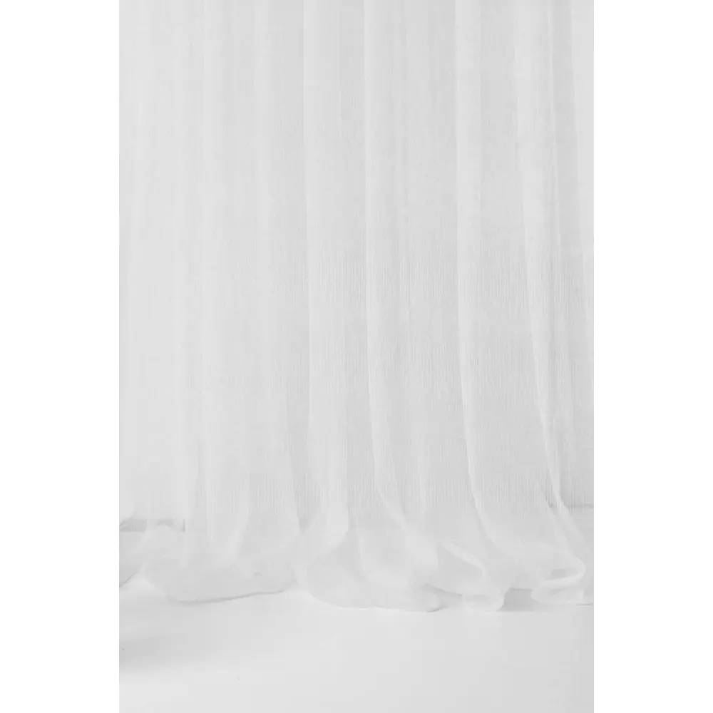 Фото Штора Orbis Классика SABLE 002 OP8 optik white 300/285 на шторной ленте, цвет белый