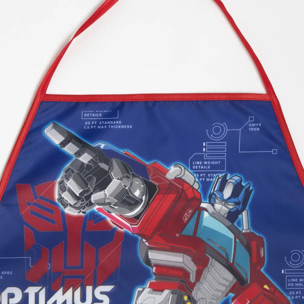 Фото 2 Набор детский для творчества Hasbro Optimus Prime Transformers фартук 49x39 см и нарукавники Фото 2 Набор детский для творчества Hasbro Optimus Prime Transformers фартук 49x39 см и нарукавники