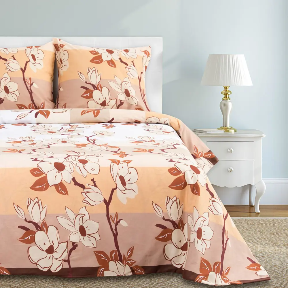 Фото Комплект постельного белья Этель семейный Гармония бязь