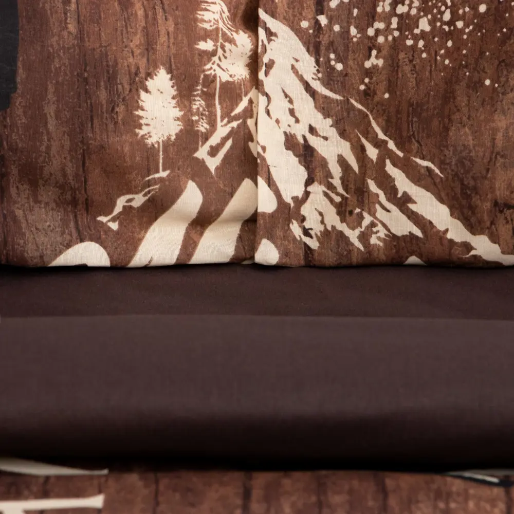 Фото 7 Комплект постельного белья Этель полутораспальный Dark rock's бязь