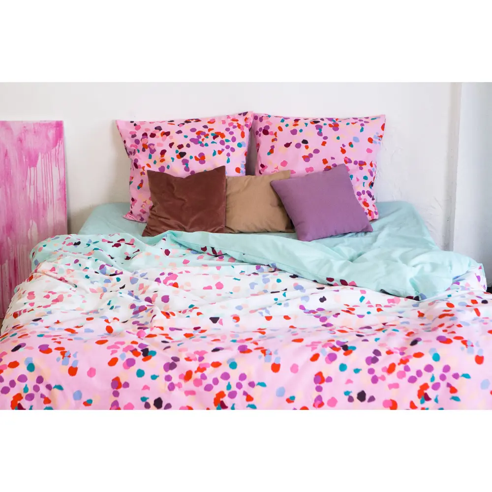 Фото 2 Комплект постельного белья Этель двуспальный Happy days бязь Фото 2 Комплект постельного белья Этель двуспальный Happy days бязь