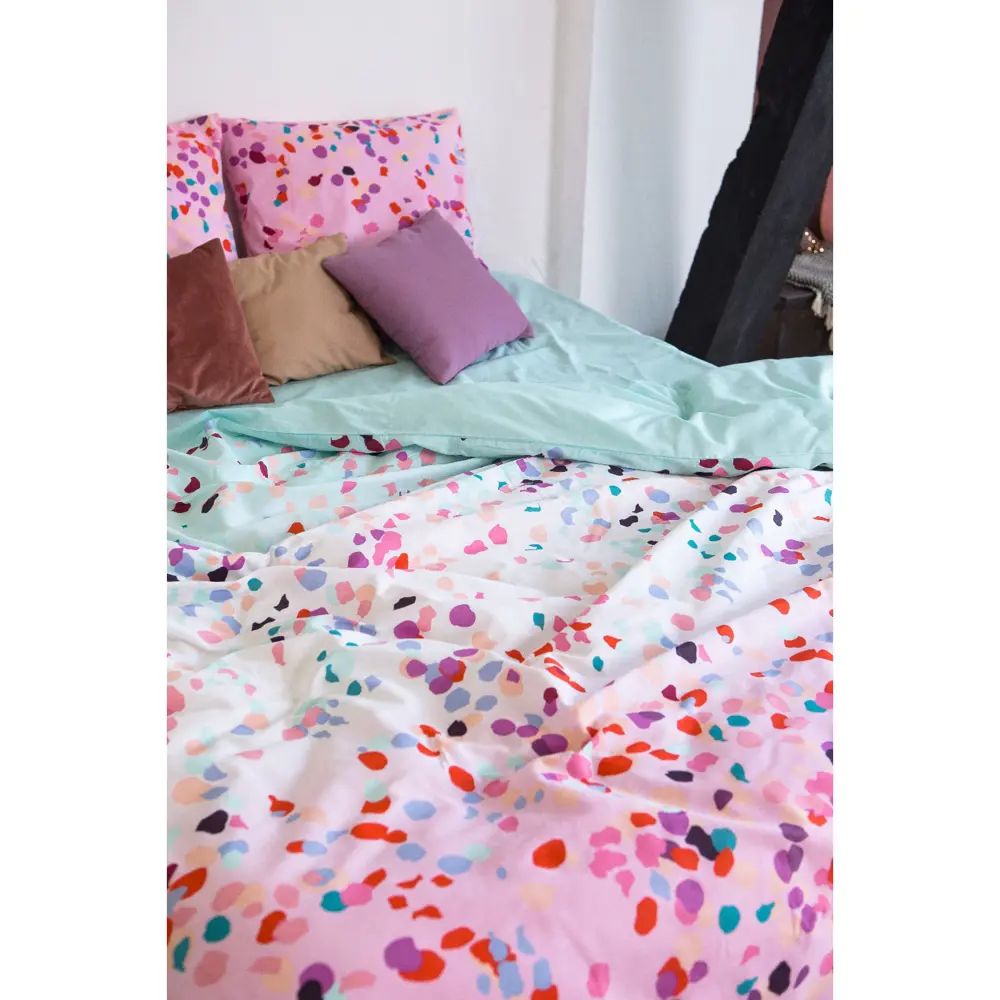 Фото 3 Комплект постельного белья Этель двуспальный Happy days бязь Фото 3 Комплект постельного белья Этель двуспальный Happy days бязь