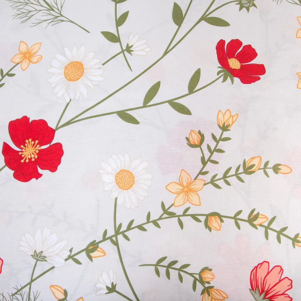 Фото 5 Комплект постельного белья Этель Flower field полутораспальный бязь