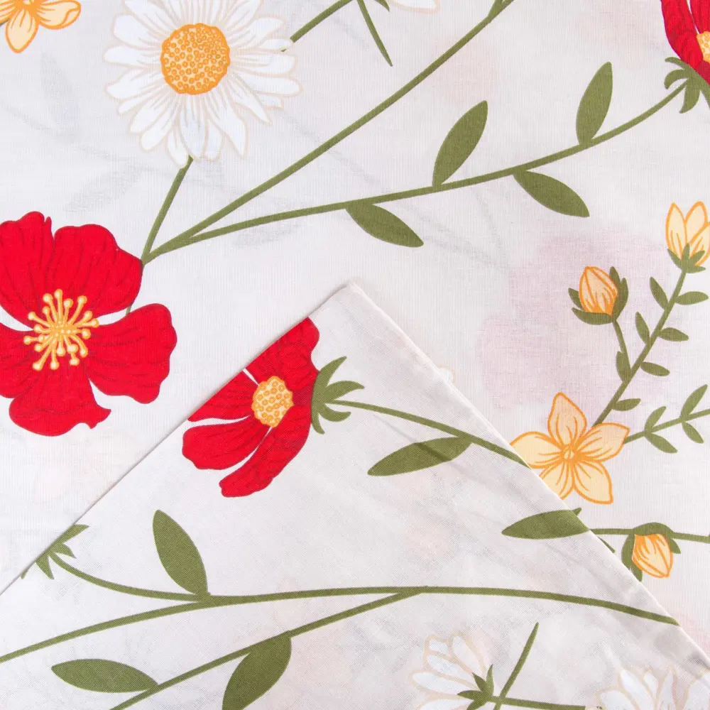 Фото 6 Комплект постельного белья Этель Flower field полутораспальный бязь