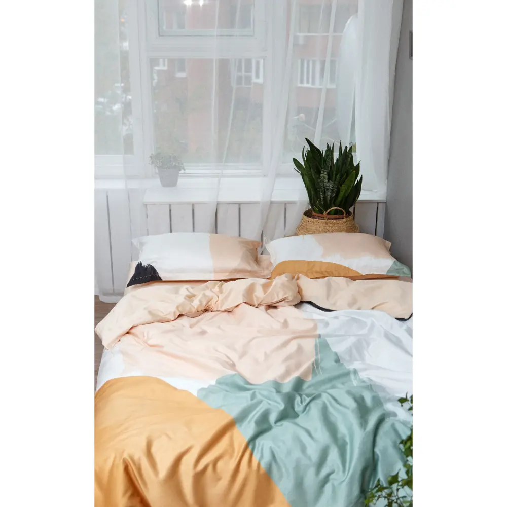 Фото 3 Комплект постельного белья Этель двуспальный Meadows сатин