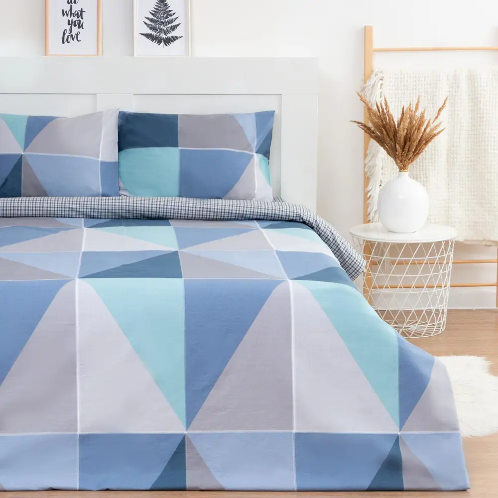 Фото Комплект постельного белья LoveLife евро "Минимализм" сатин