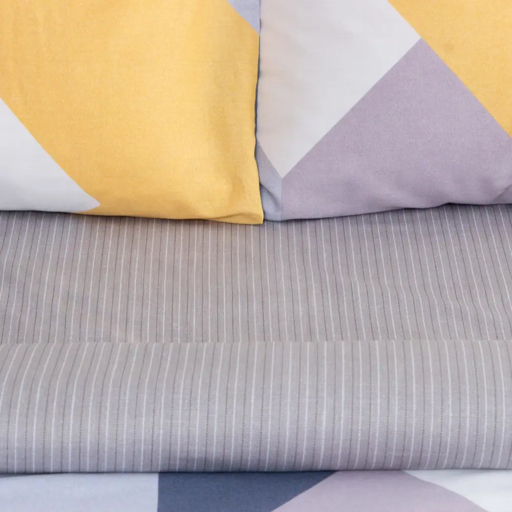 Фото 2 Комплект постельного белья LoveLife полутораспальный "Треугольники" сатин Фото 2 Комплект постельного белья LoveLife полутораспальный "Треугольники" сатин