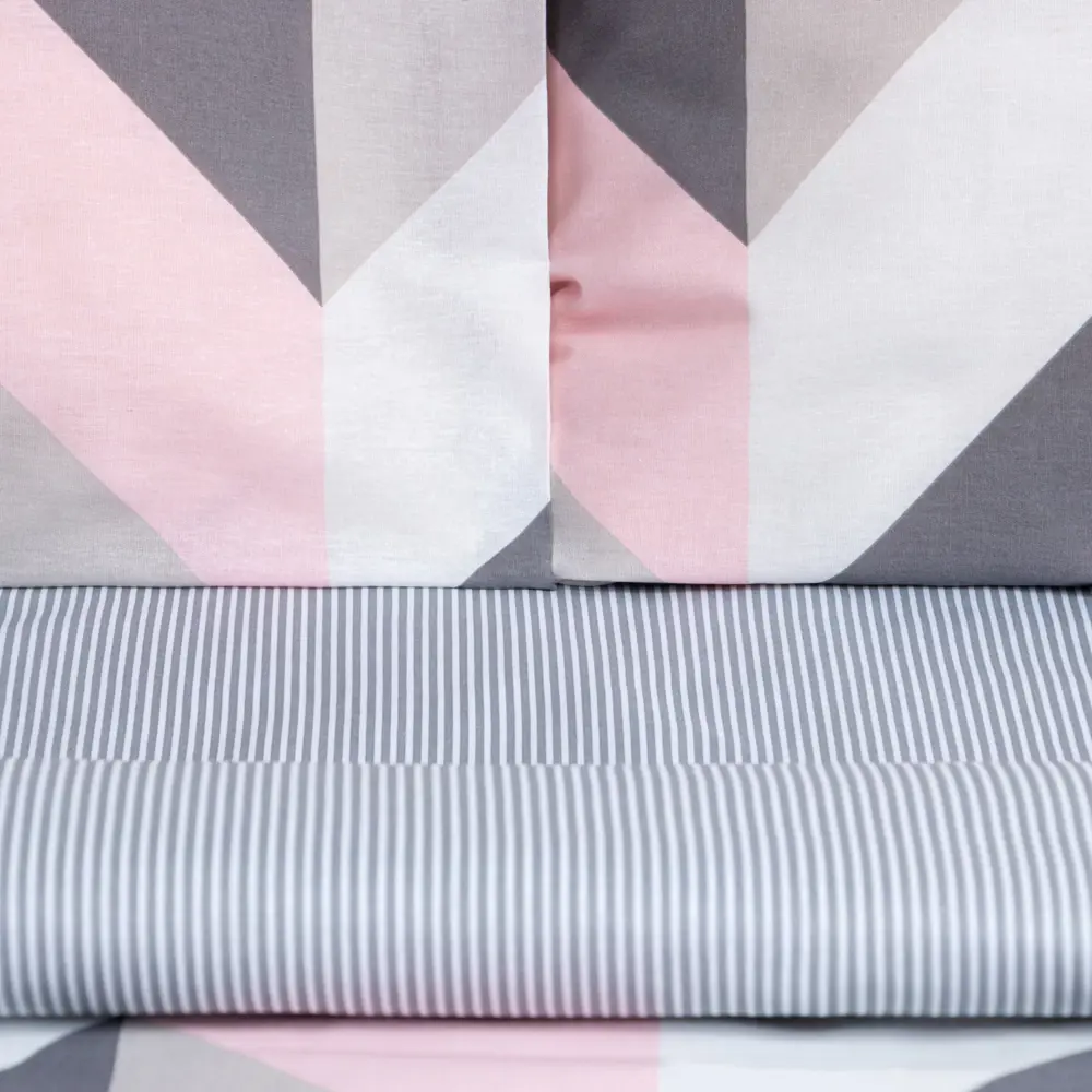 Фото 3 Комплект постельного белья Этель семейный Pink illusion бязь Фото 3 Комплект постельного белья Этель семейный Pink illusion бязь