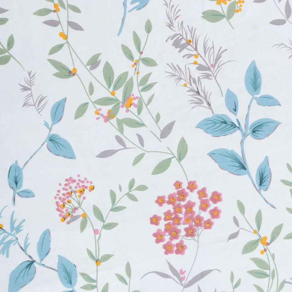 Фото 3 Комплект постельного белья LoveLife полутораспальный "Flowers" сатин Фото 3 Комплект постельного белья LoveLife полутораспальный "Flowers" сатин