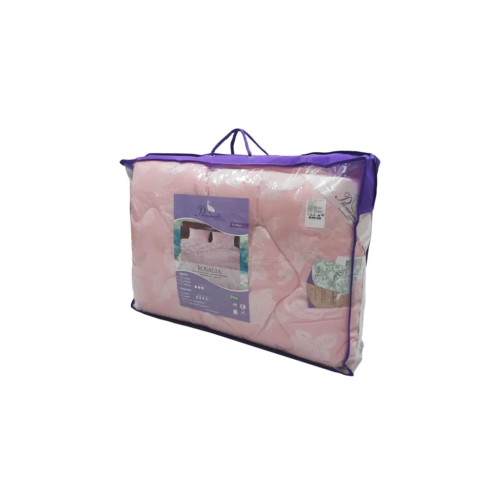 Фото 4 Одеяло Primavelle Rosalia 200x220 см экофайбер цвет розовый Фото 4 Одеяло Primavelle Rosalia 200x220 см экофайбер цвет розовый