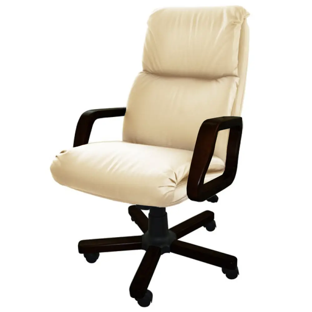 Фото Кресло Фактор кресла пластик цвет бежевый мрамор надир 1д кожа люкс