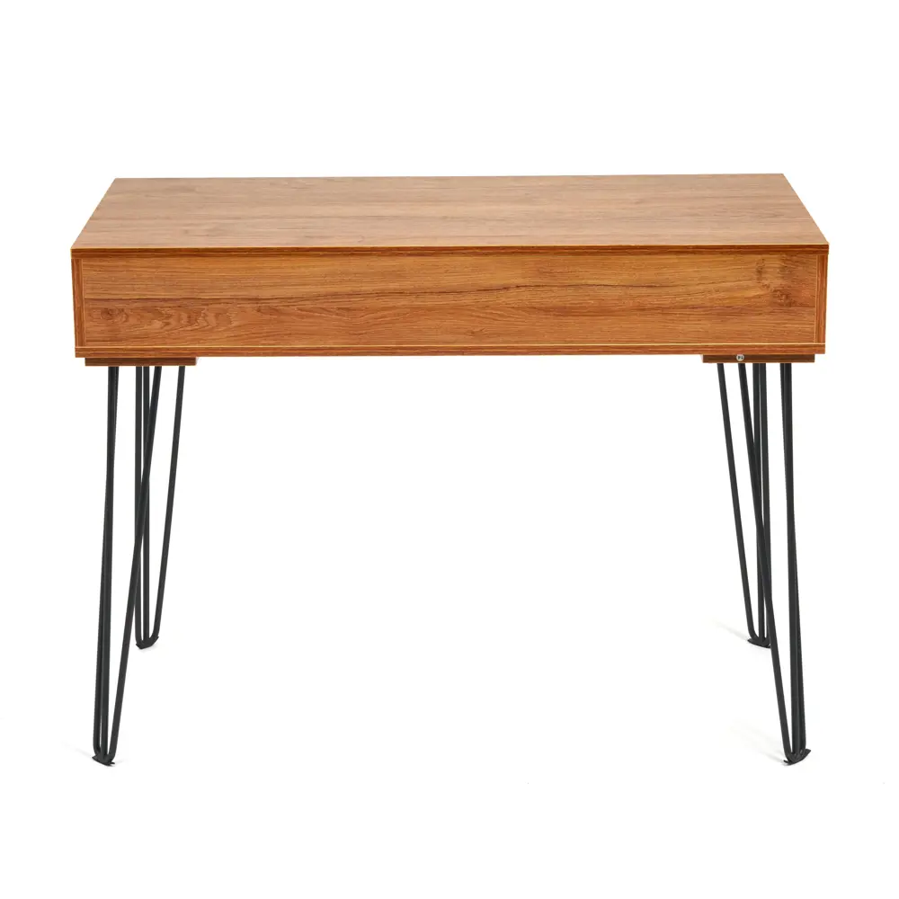 Фото 3 Компьютерный стол Tetchair 100x74x48 см металл цвет темное дерево 14252 Фото 3 Компьютерный стол Tetchair 100x74x48 см металл цвет темное дерево 14252