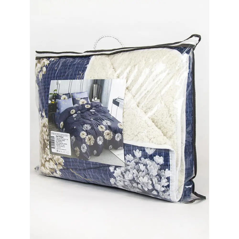 Фото 4 Плед Selena Стефани шерпа поплин 150x200 см Фото 4 Плед Selena Стефани шерпа поплин 150x200 см