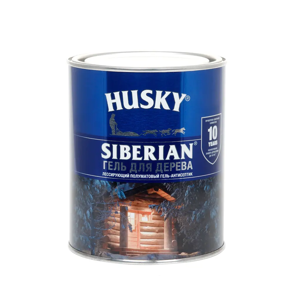 Фото 2 Гель для дерева Husky Siberian полуматовый цвет каштан 0.9 л Фото 2 Гель для дерева Husky Siberian полуматовый цвет каштан 0.9 л