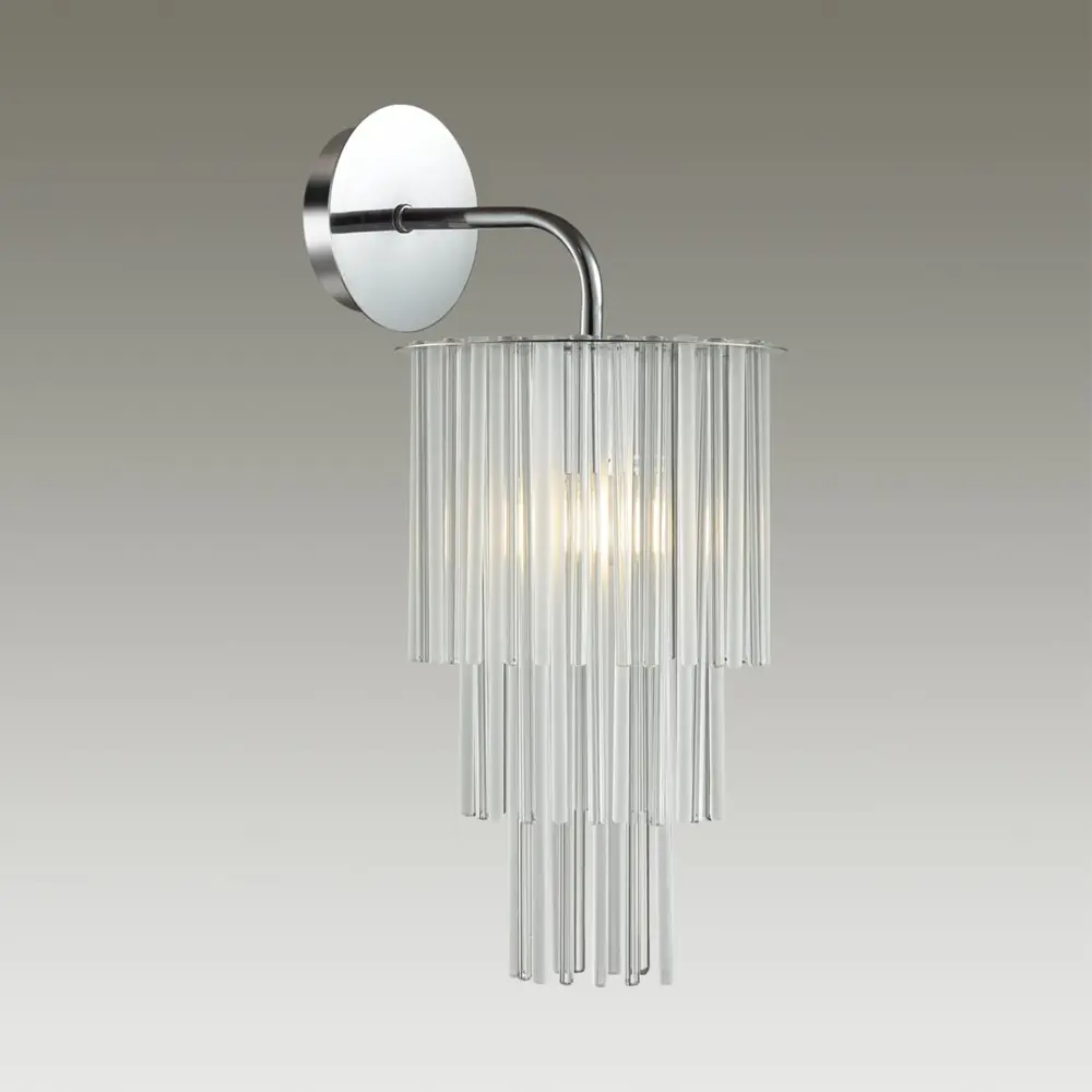 Фото 4 Настенный светильник ODEON LIGHT 4920/1W PAPITA цвет никель Фото 4 Настенный светильник ODEON LIGHT 4920/1W PAPITA цвет никель