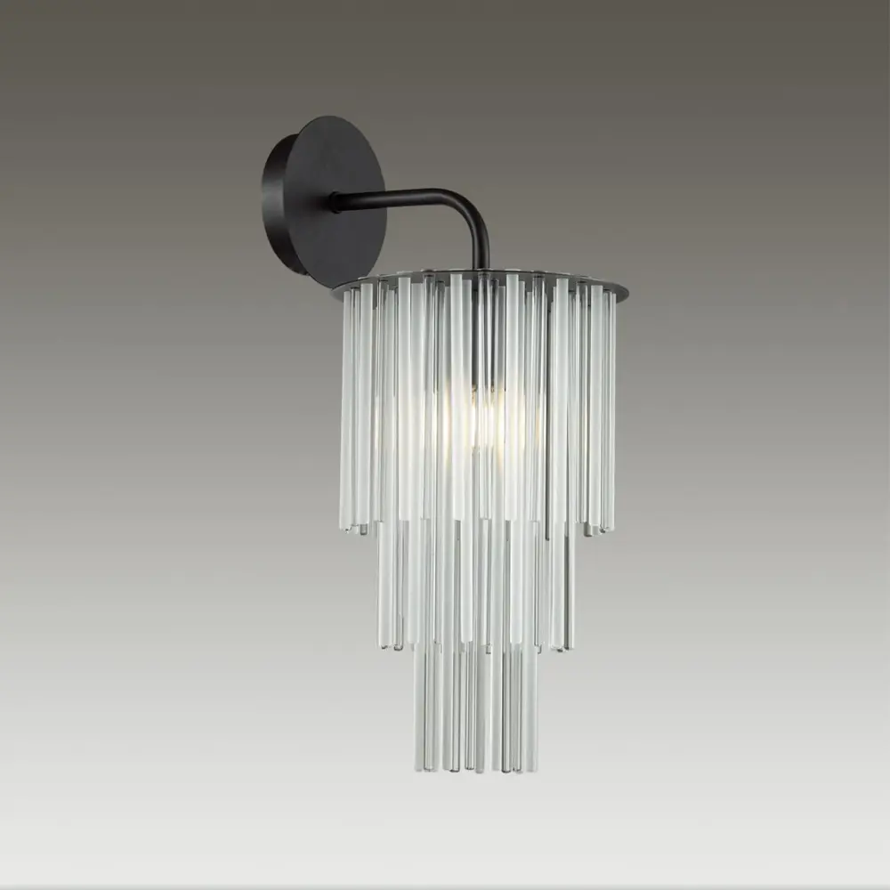 Фото 4 Настенный светильник ODEON LIGHT 4921/1W PAPITA цвет черный Фото 4 Настенный светильник ODEON LIGHT 4921/1W PAPITA цвет черный