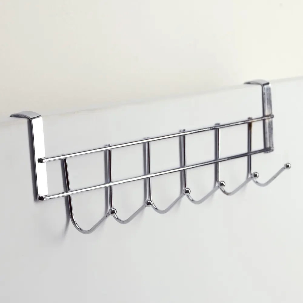 Фото Вешалка для одежды 6x10x28 см 6 шт металл цвет бесцветный 1257236 Фото Вешалка для одежды 6x10x28 см 6 шт металл цвет бесцветный 1257236