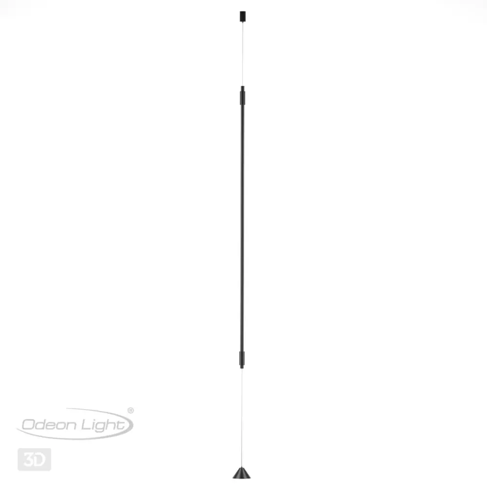 Фото 5 Торшер светодиодный ODEON LIGHT 4335/18FL HIGHTECH теплый белый свет цвет черный Фото 5 Торшер светодиодный ODEON LIGHT 4335/18FL HIGHTECH теплый белый свет цвет черный