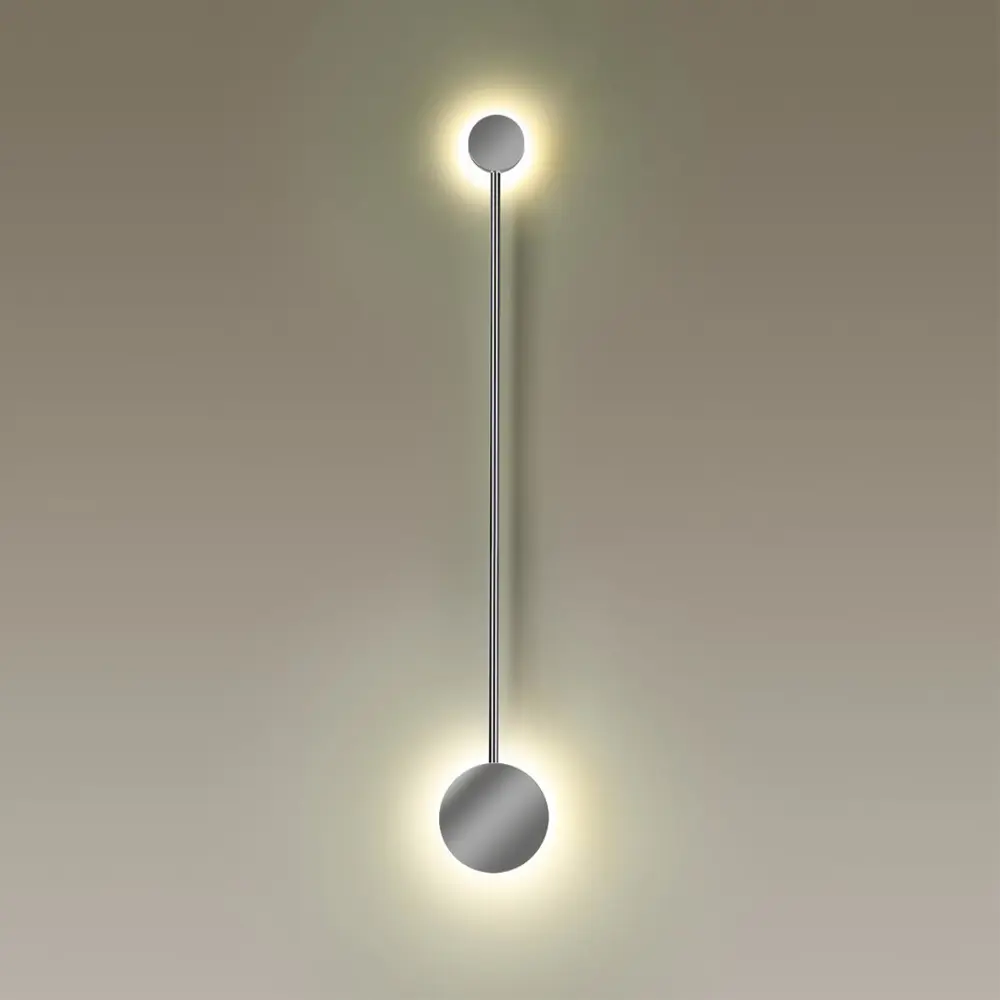 Фото 4 Настенный светильник светодиодный ODEON LIGHT 4339/8WL STANDING нейтральный белый свет цвет хром Фото 4 Настенный светильник светодиодный ODEON LIGHT 4339/8WL STANDING нейтральный белый свет цвет хром
