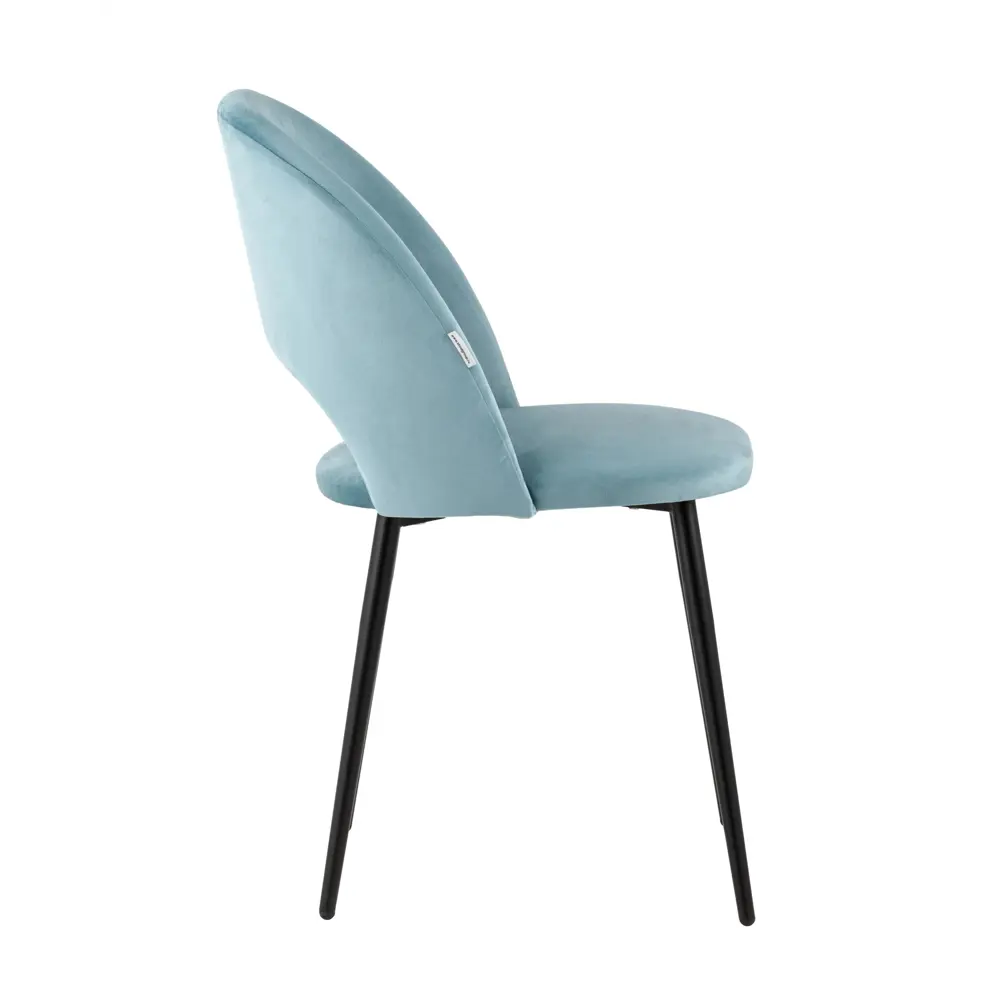 Фото 4 Стул кухонный Стул груп AV 415-H52-08(P) Box 82.5х52х48 см велюр цвет голубой