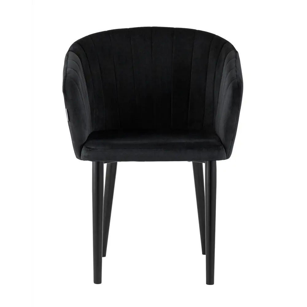 Фото 2 Стул кухонный Стул груп AV 307-H75-08 79x61x47 см велюр цвет черный Фото 2 Стул кухонный Стул груп AV 307-H75-08 79x61x47 см велюр цвет черный