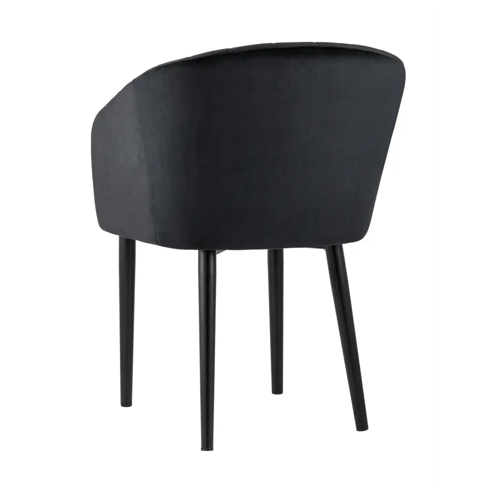 Фото 5 Стул кухонный Стул груп AV 307-H75-08 79x61x47 см велюр цвет черный Фото 5 Стул кухонный Стул груп AV 307-H75-08 79x61x47 см велюр цвет черный