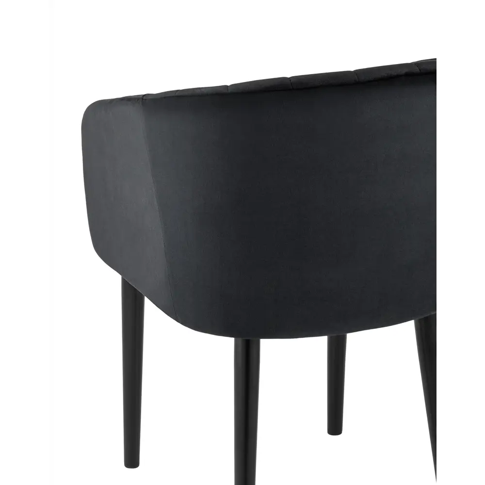 Фото 6 Стул кухонный Стул груп AV 307-H75-08 79x61x47 см велюр цвет черный Фото 6 Стул кухонный Стул груп AV 307-H75-08 79x61x47 см велюр цвет черный