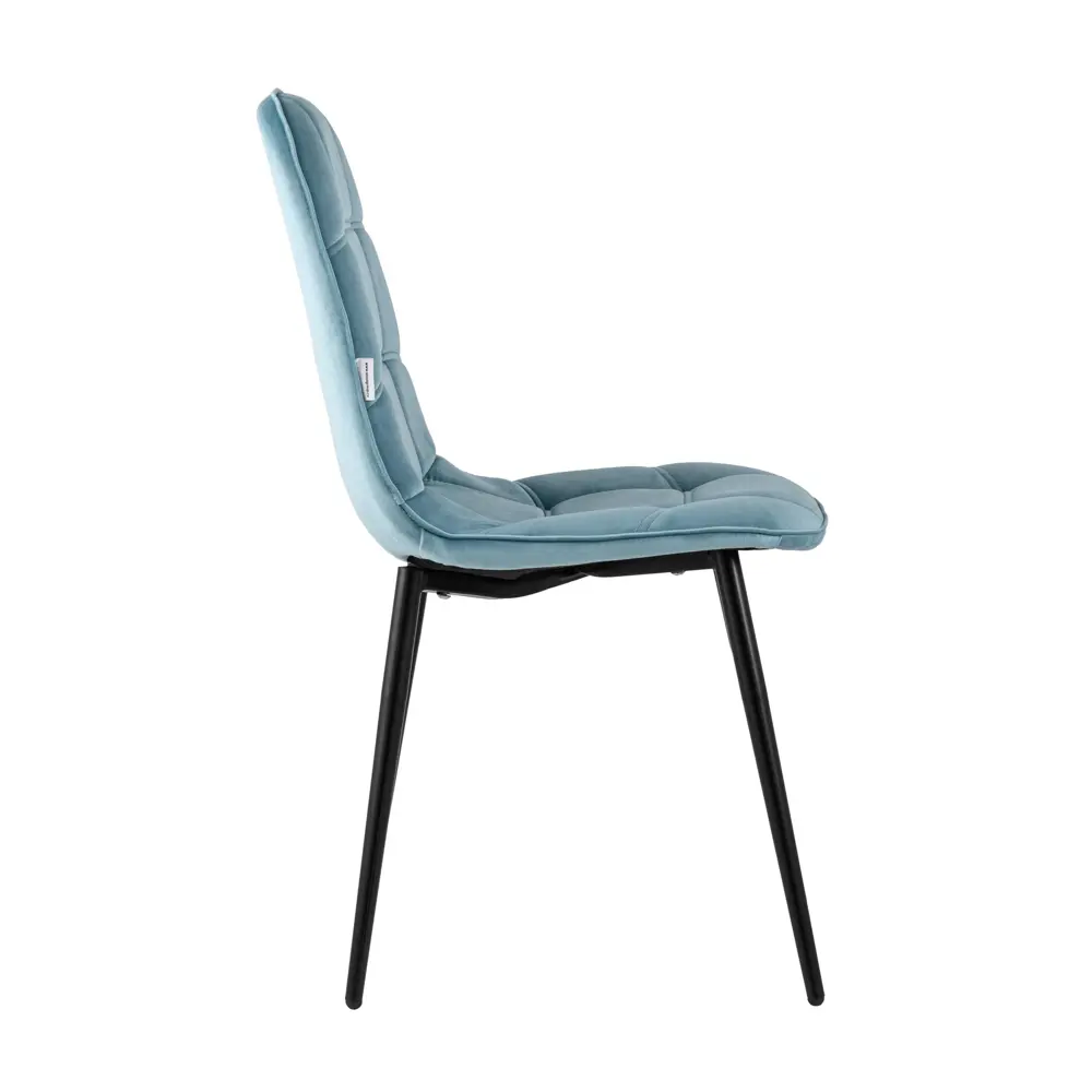 Фото 4 Стул кухонный Стул груп AV 411-H52-08 Box 82.5х54х45 см велюр цвет голубой